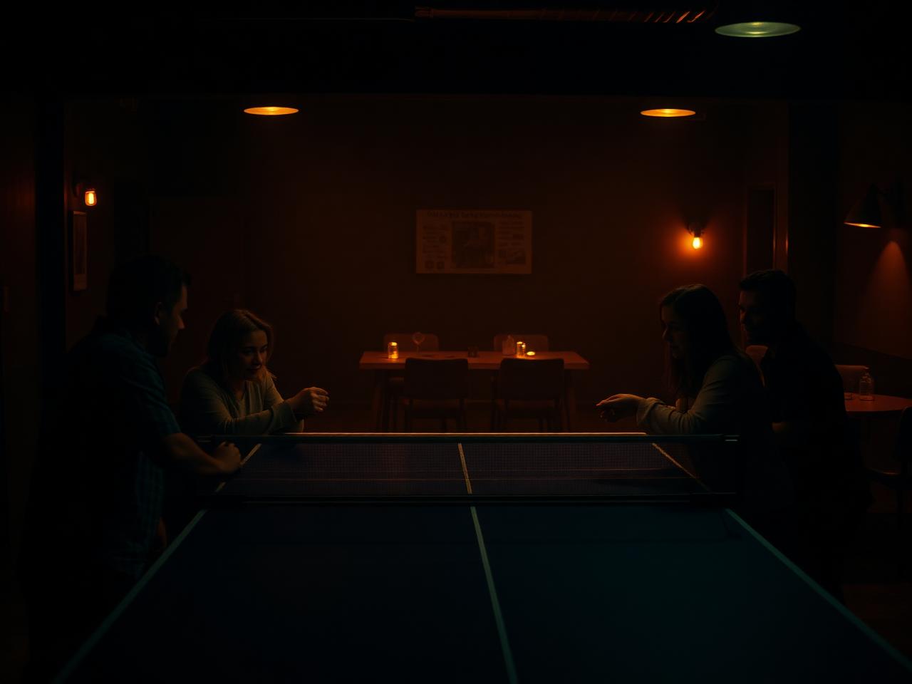 Teambuilding lounge with ping pong